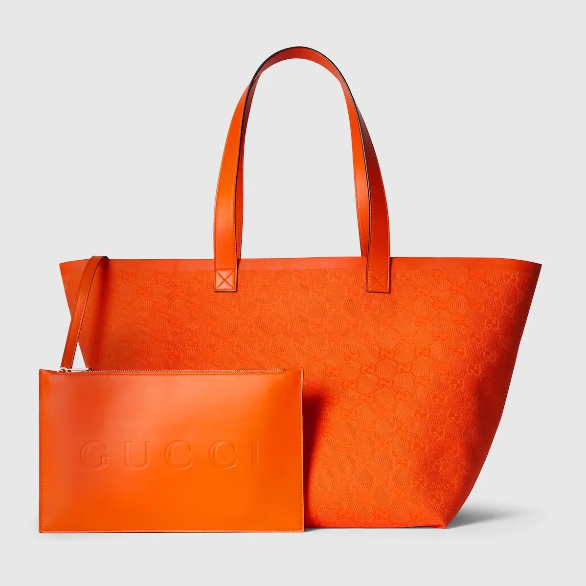 Gucci Original GG Medium Tote Bag Orange / Gucci Original GG Medium Tote Bag Orange /