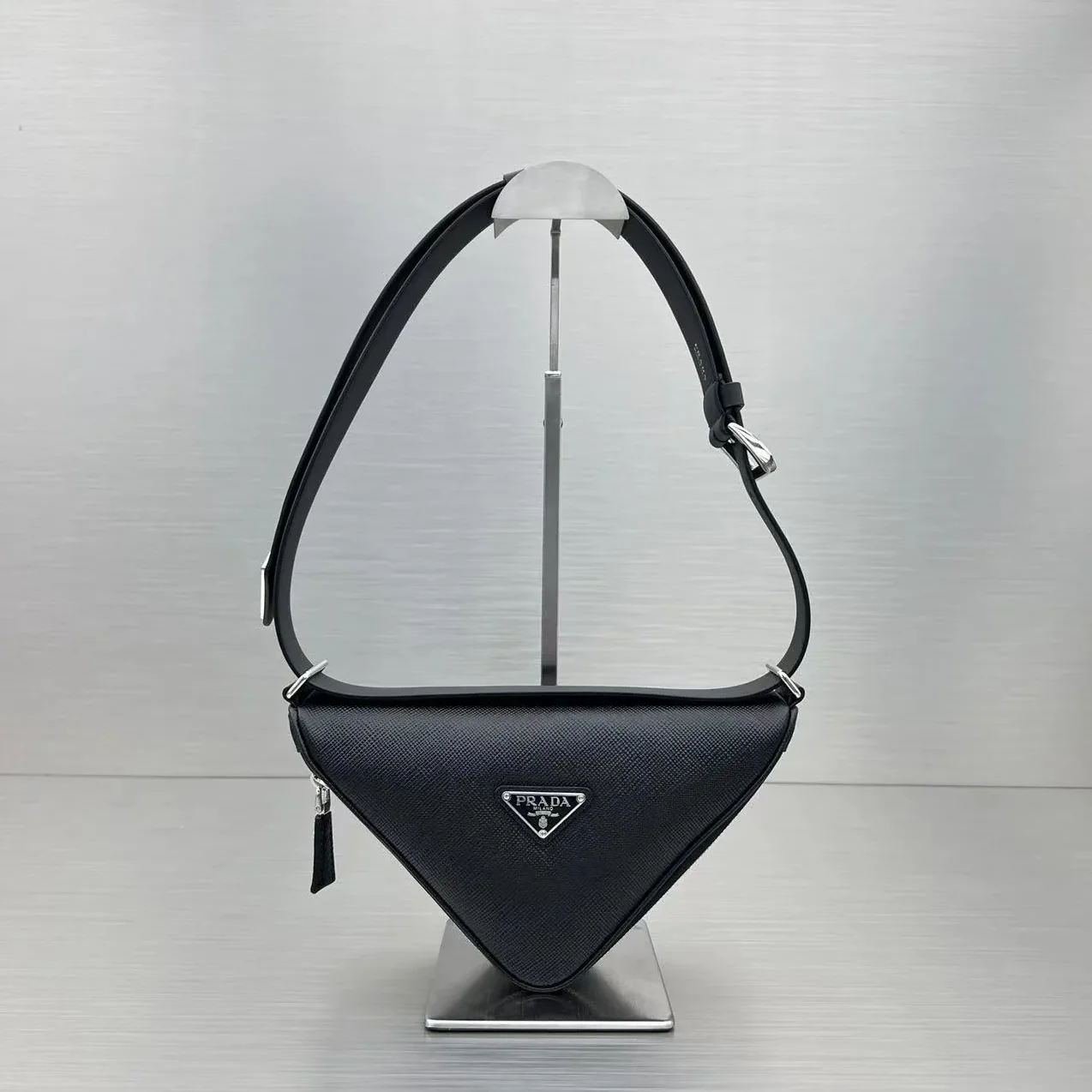 Prada Triangle Mini Bag Black Prada Triangle Mini Bag Black