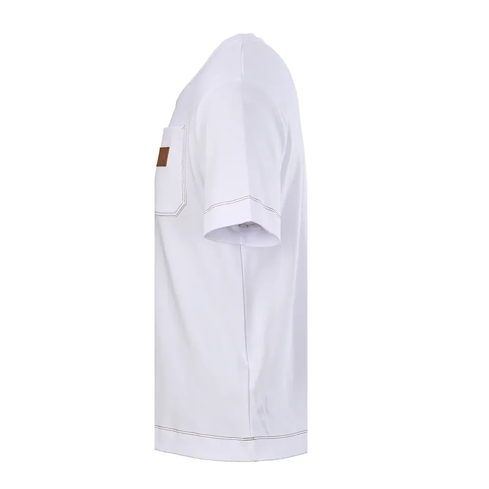 Fendi White Cotton T for Women in shirt Fendi White Cotton T for Women in shirt