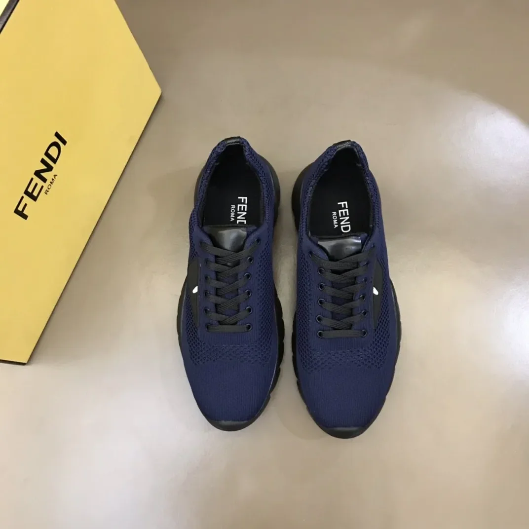 Fendi Force Dark Blue Sneakers Fendi Force Dark Blue Sneakers