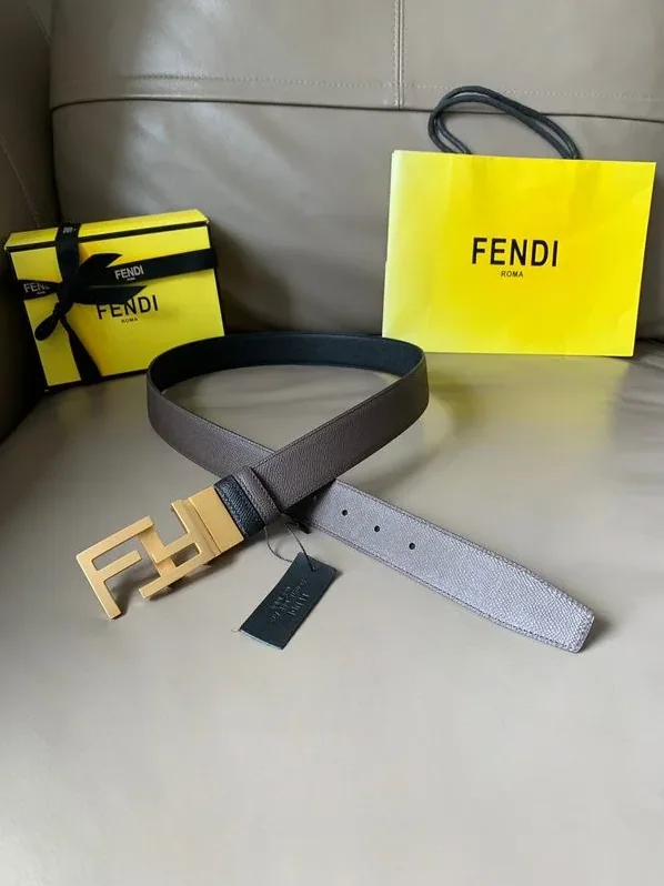Fendi Belt Brown