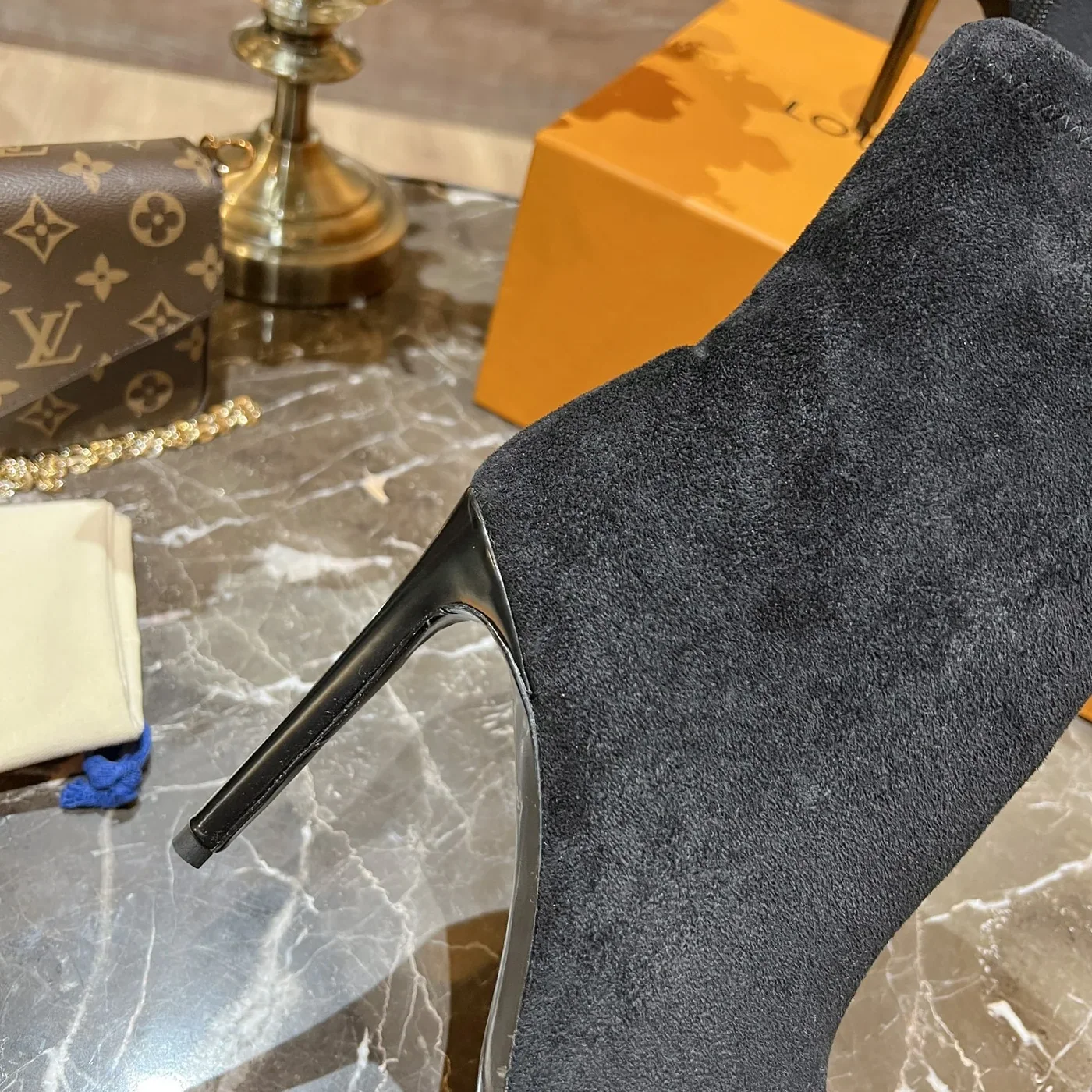 Louis Vuitton Cherie Ankle Boots Black for Women Louis Vuitton Cherie Ankle Boots Black for Women