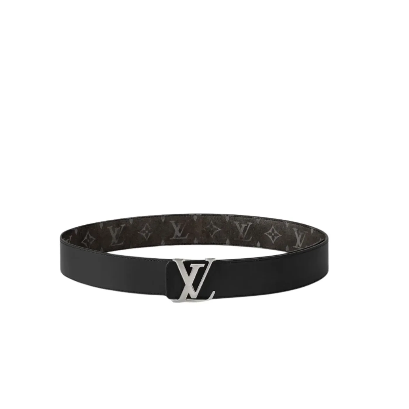 Louis Vuitton LV Initiales Reversible Belt Black Louis Vuitton LV Initiales Reversible Belt Black