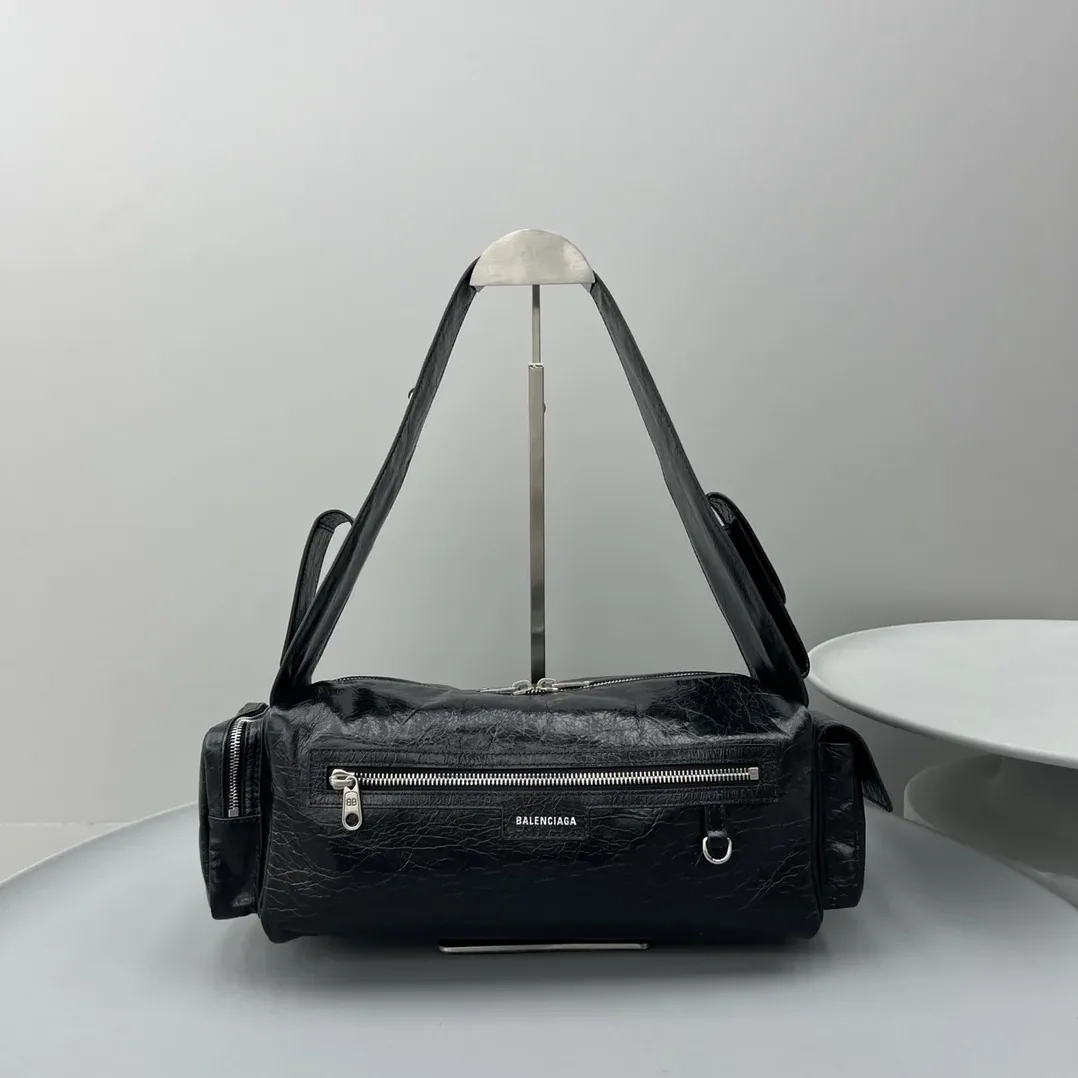 Balenciaga Superbusy Sling Bag Black /