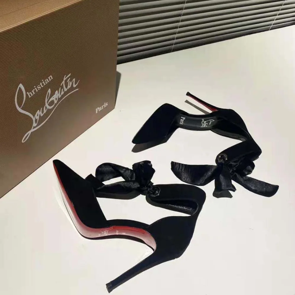 Christian Louboutin Torrida Pump 100 mm for Women in Black Christian Louboutin Torrida Pump 100 mm for Women in Black