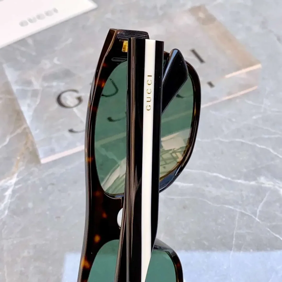 Gucci Square in Frame Sunglasses Black