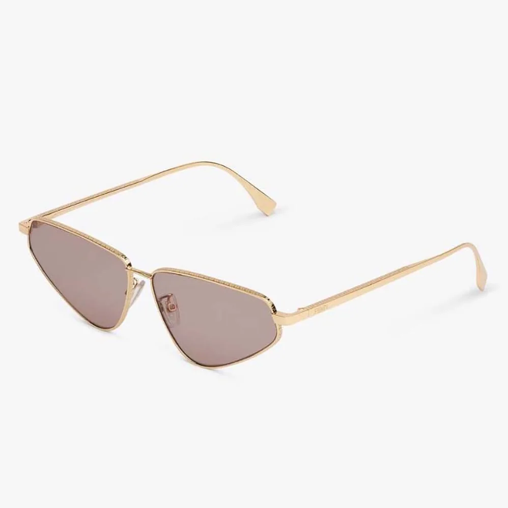 Fendi FF Sunglasses with Brown Lenses for Women Fendi FF Sunglasses with Brown Lenses for Women