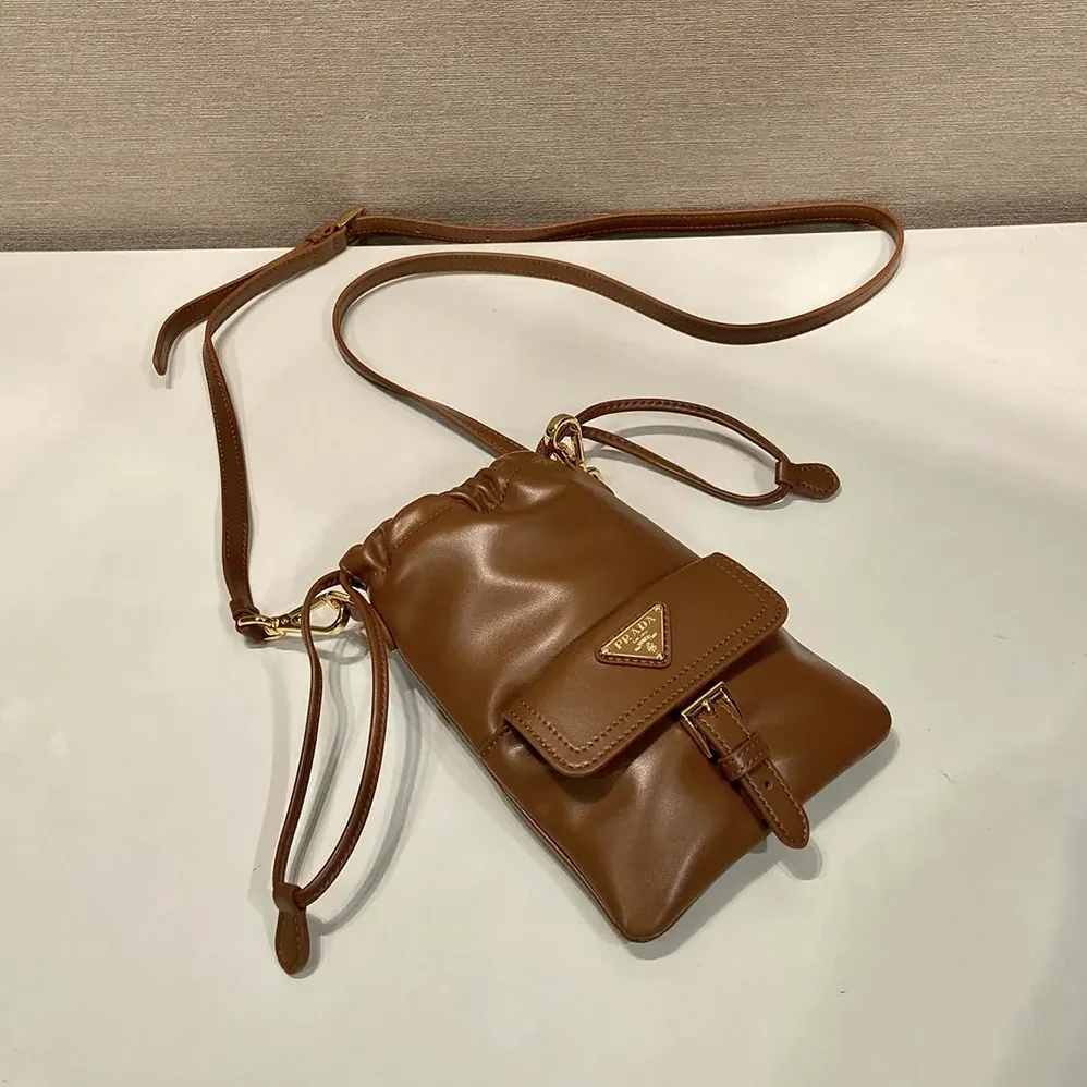 Prada Nappa Leather Pouch for Women