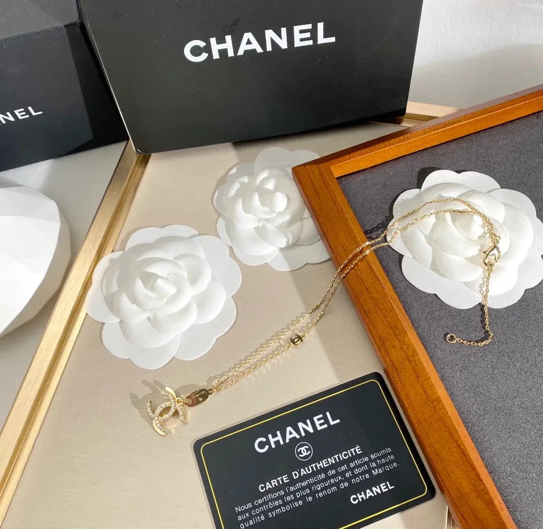 Chanel Double C Necklace Gold Chanel Double C Necklace Gold