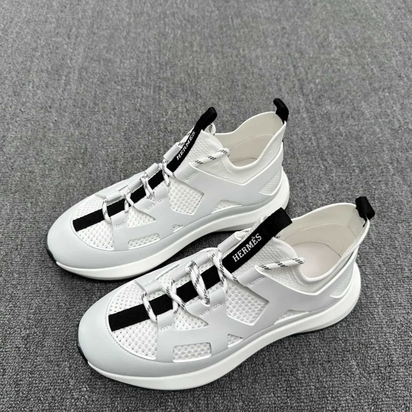 Hermes Katana Sneakers Blanc Hermes Katana Sneakers Blanc