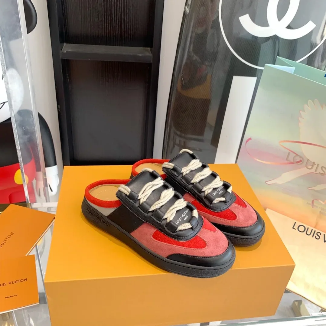 Louis Vuitton Lous Sneaker Monogram Canvas Red Louis Vuitton Lous Sneaker Monogram Canvas Red