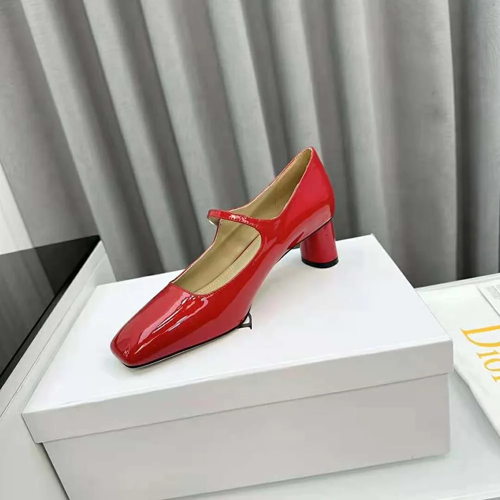 Dior Jolie Dior Pump Amaryllis Red Patent Calfskin for Women