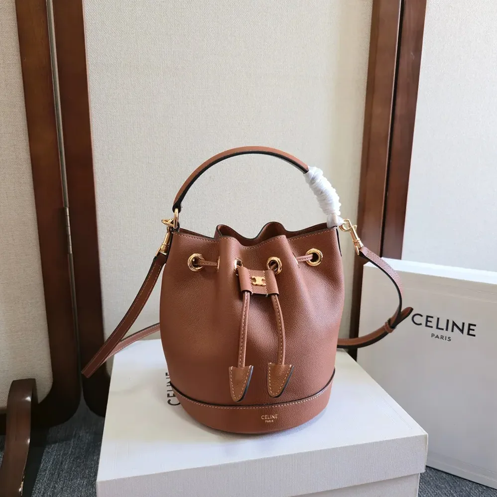 Celine Teen Clara Bag in Supple Grained Calfskin for Women