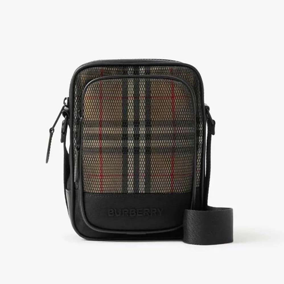 Burberry Freddie Bag in Burberry Check Cotton and Layered for Women Burberry Freddie Bag in Burberry Check Cotton and Layered for Women