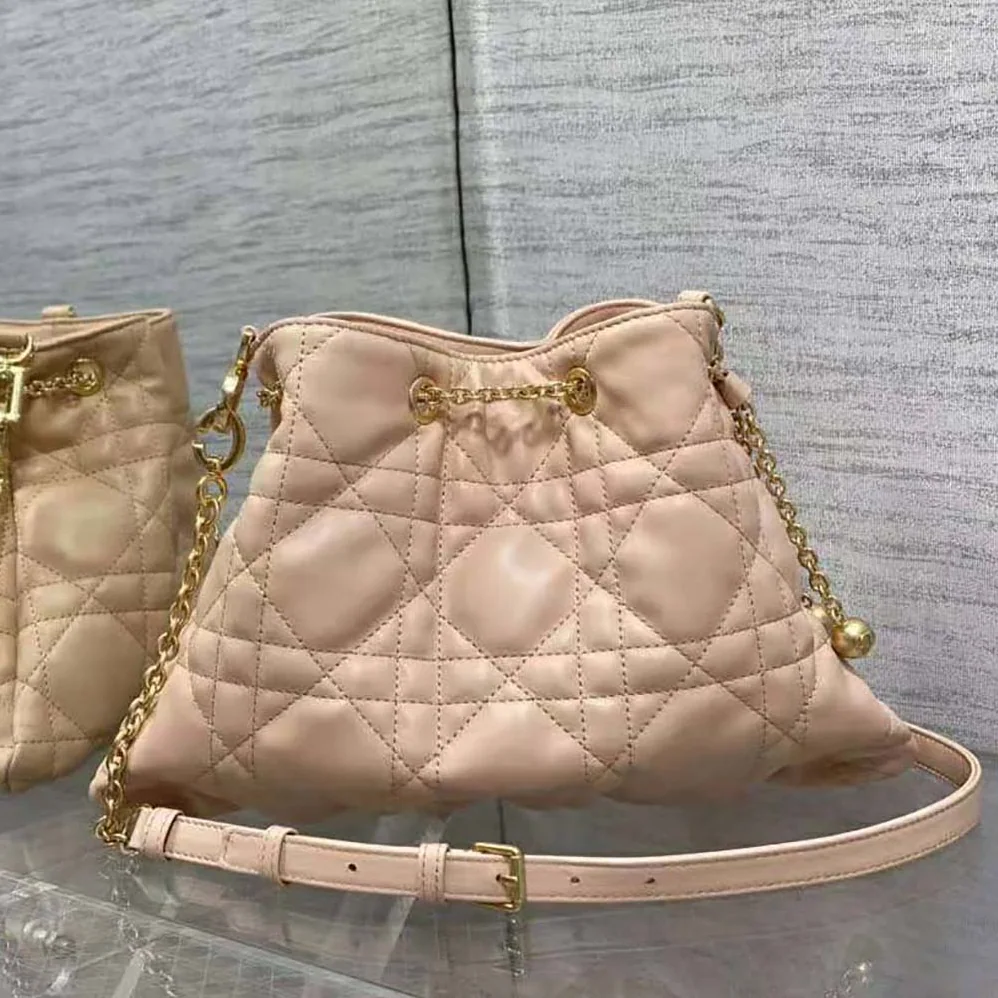Dior Medium Dior Ammi Bag Sand Pink Supple Macrocannage Lambskin for Women Dior Medium Dior Ammi Bag Sand Pink Supple Macrocannage Lambskin for Women