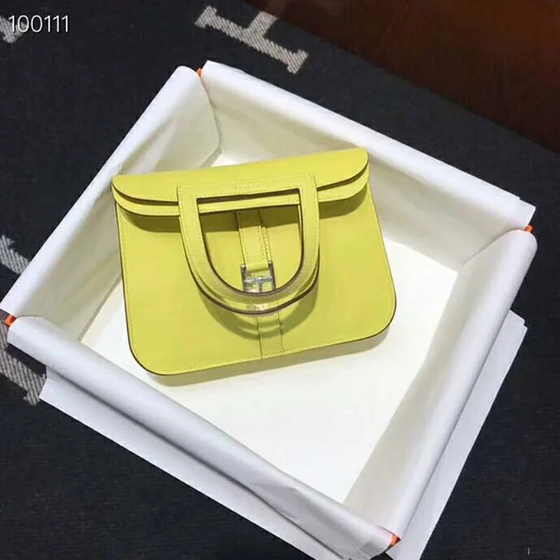 Hermes Bag in Swift Calfskin in Yellow Hermes Bag in Swift Calfskin in Yellow