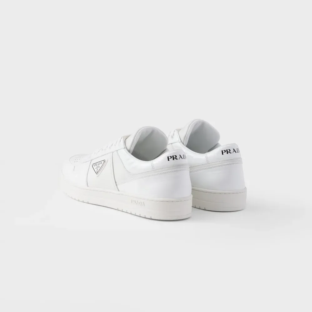 Prada Downtown Leather Sneakers White 2EE364_3LQB_F0009_F_D001 Prada Downtown Leather Sneakers White 2EE364_3LQB_F0009_F_D001