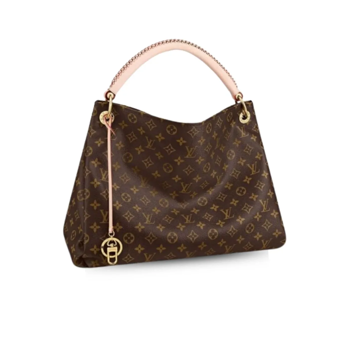 Louis Vuitton Artsy GM Tote Bag in Brown Gold Hardware