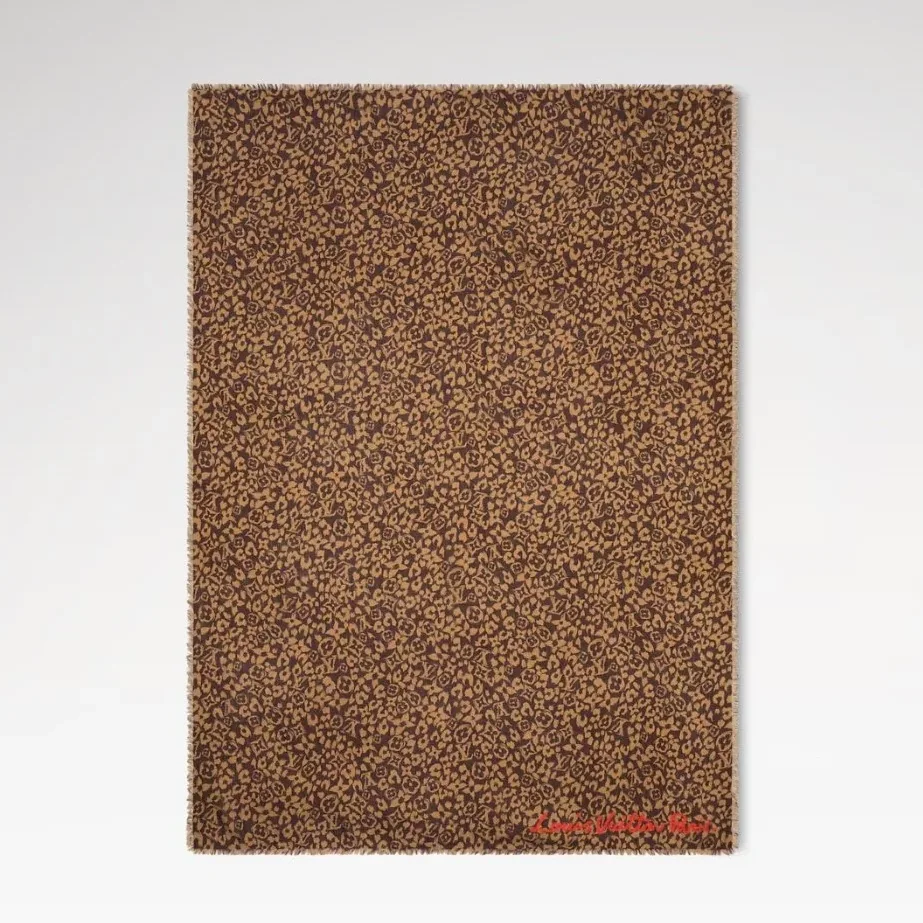 Louis Vuitton LV Safari Stole in Brown