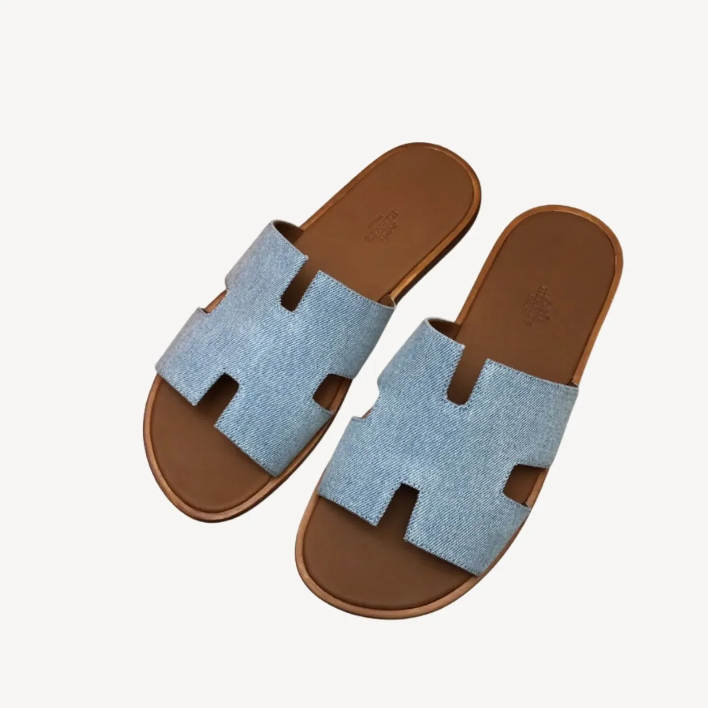 Hermes Oran Sandal Silver Hermes Oran Sandal Silver