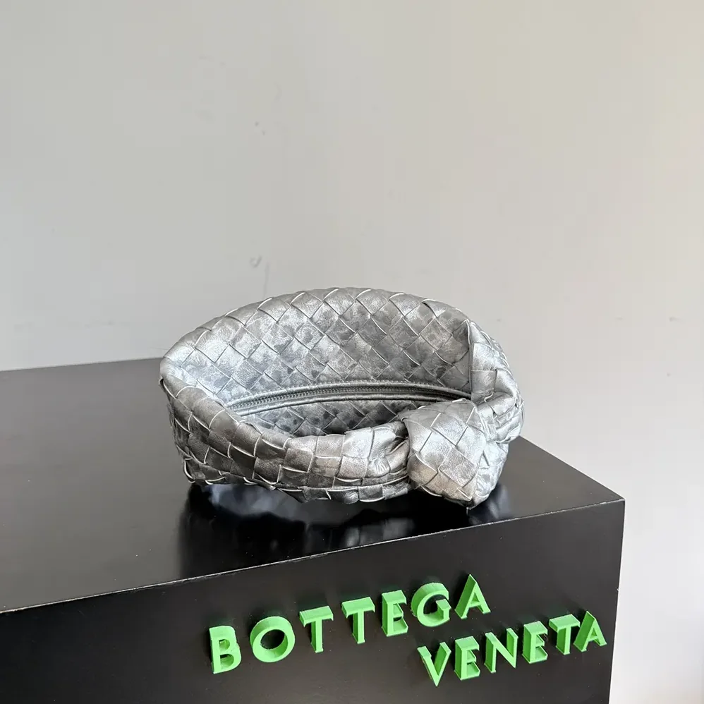 Bottega Veneta Mini Jodie for Women in Silver Bottega Veneta Mini Jodie for Women in Silver