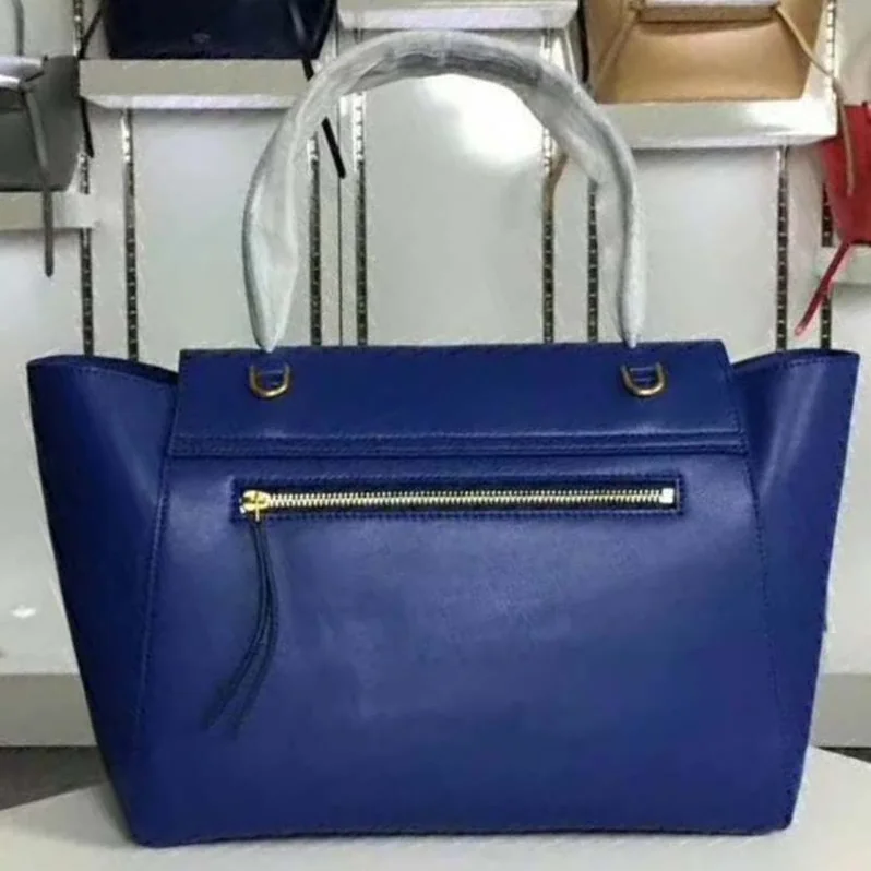 Celine Small Belt Bag in Smooth Calfskin Leather in Blue Celine Small Belt Bag in Smooth Calfskin Leather in Blue