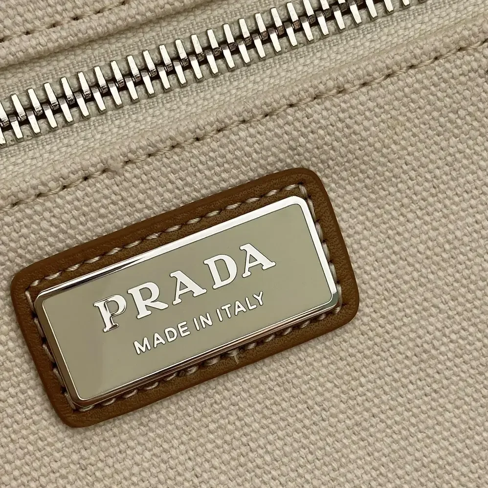 Prada Canvas Duffle Bag for Unisex in White Prada Canvas Duffle Bag for Unisex in White