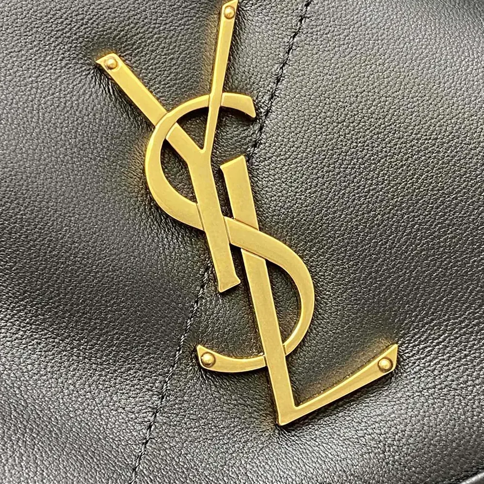Saint Laurent YSL Jamie Shopping in Lambskin for Women in Black Saint Laurent YSL Jamie Shopping in Lambskin for Women in Black