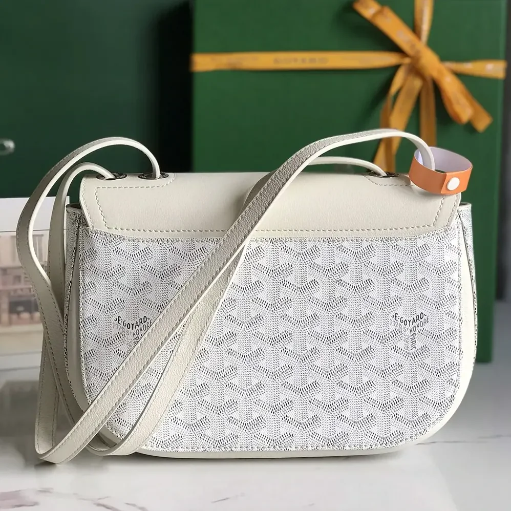 Goyard 233 Bag for Unisex in White Goyard 233 Bag for Unisex in White