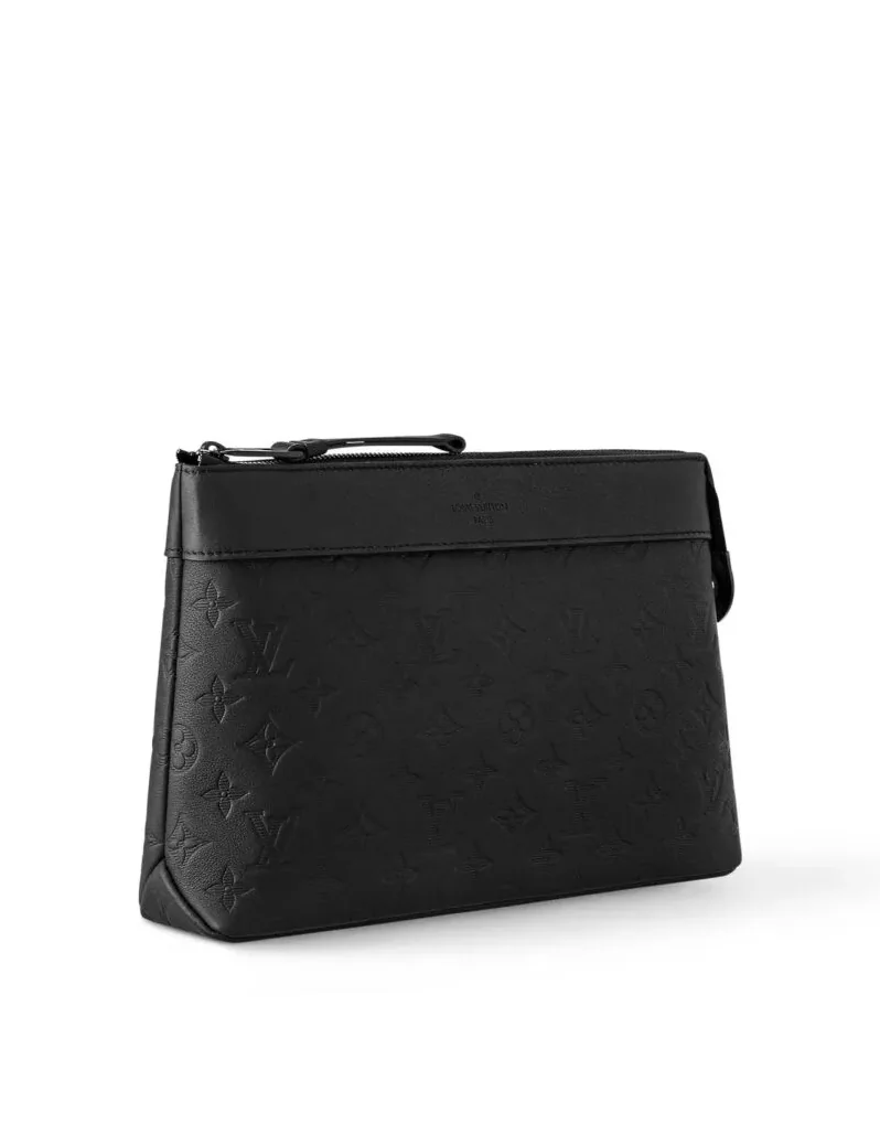 Louis Vuitton Pochette Voyage Souple Black Bag / Louis Vuitton Pochette Voyage Souple Black Bag /