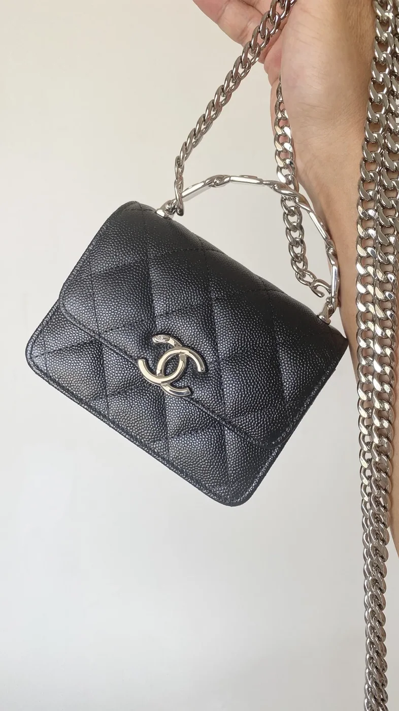 Chanel HAAS Mini Bag Black 3,/9