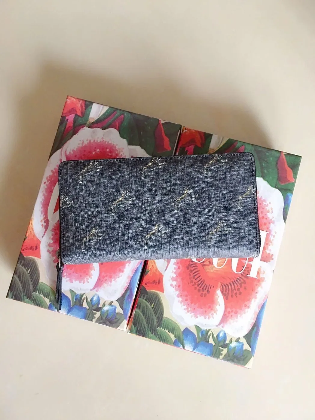 Gucci Ophidia GG Zip Around Wallet Light Blue / Gucci Ophidia GG Zip Around Wallet Light Blue /