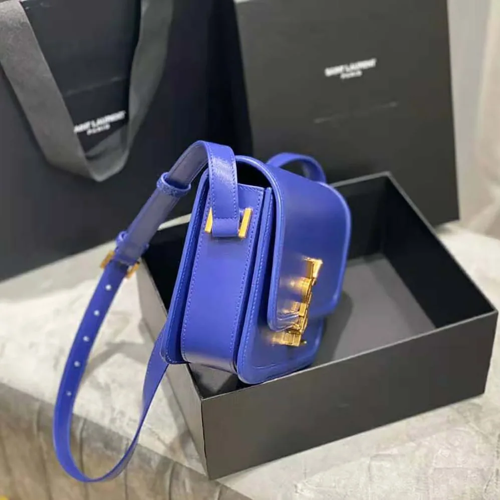 Saint Laurent YSL Solferino Medium Satchel in Box Saint Laurent Leather for Women Saint Laurent YSL Solferino Medium Satchel in Box Saint Laurent Leather for Women