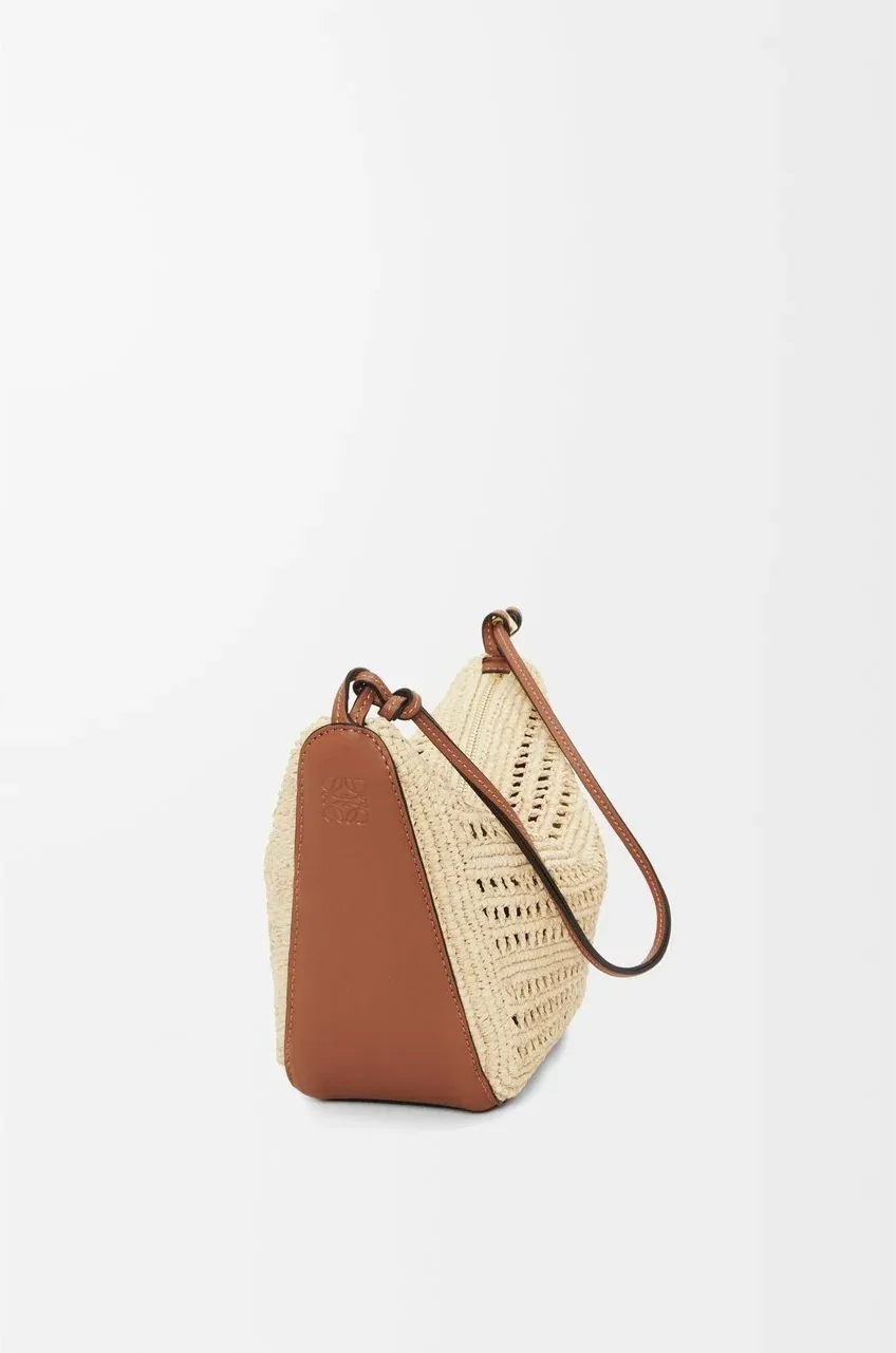 Loewe Mini Hammock Hobo Raffia Natural / - A538G13X09 Loewe Mini Hammock Hobo Raffia Natural / - A538G13X09