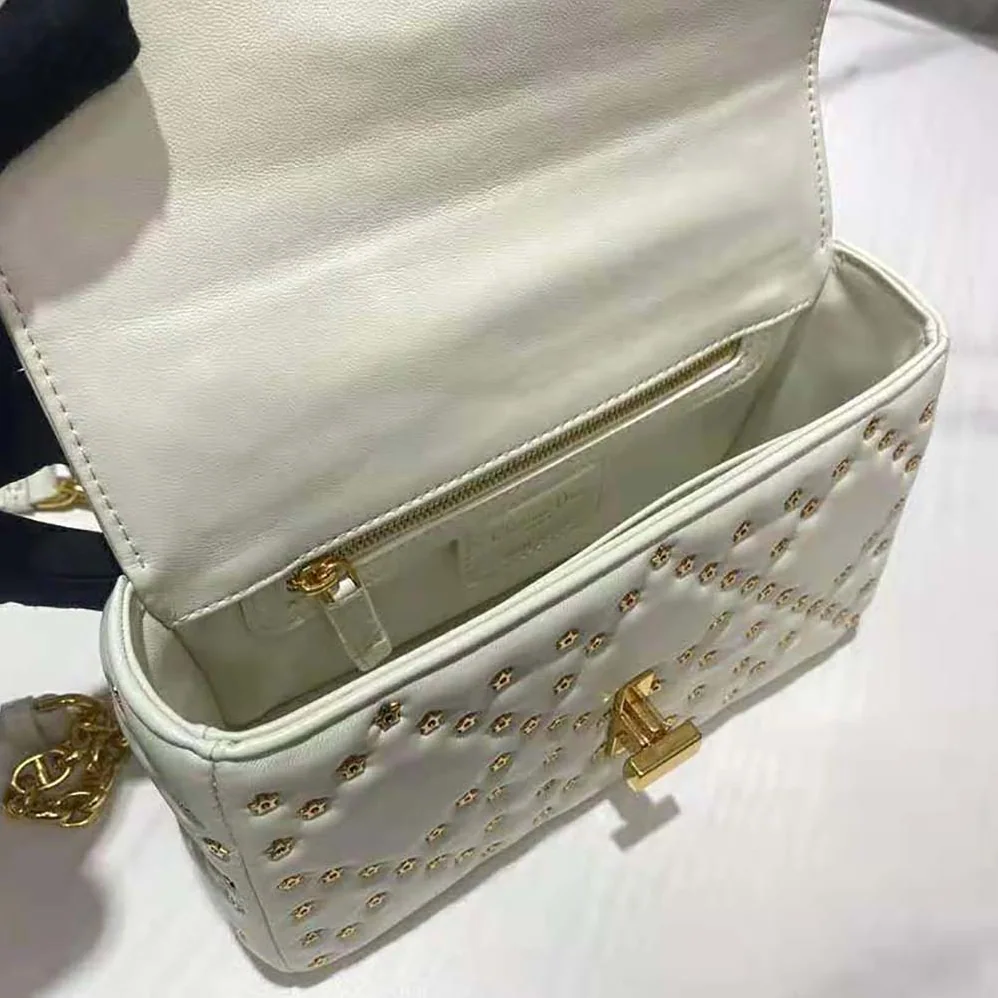 Dior Small Dior Caro Bag Latte Lucky Star Cannage Lambskin for Women Dior Small Dior Caro Bag Latte Lucky Star Cannage Lambskin for Women