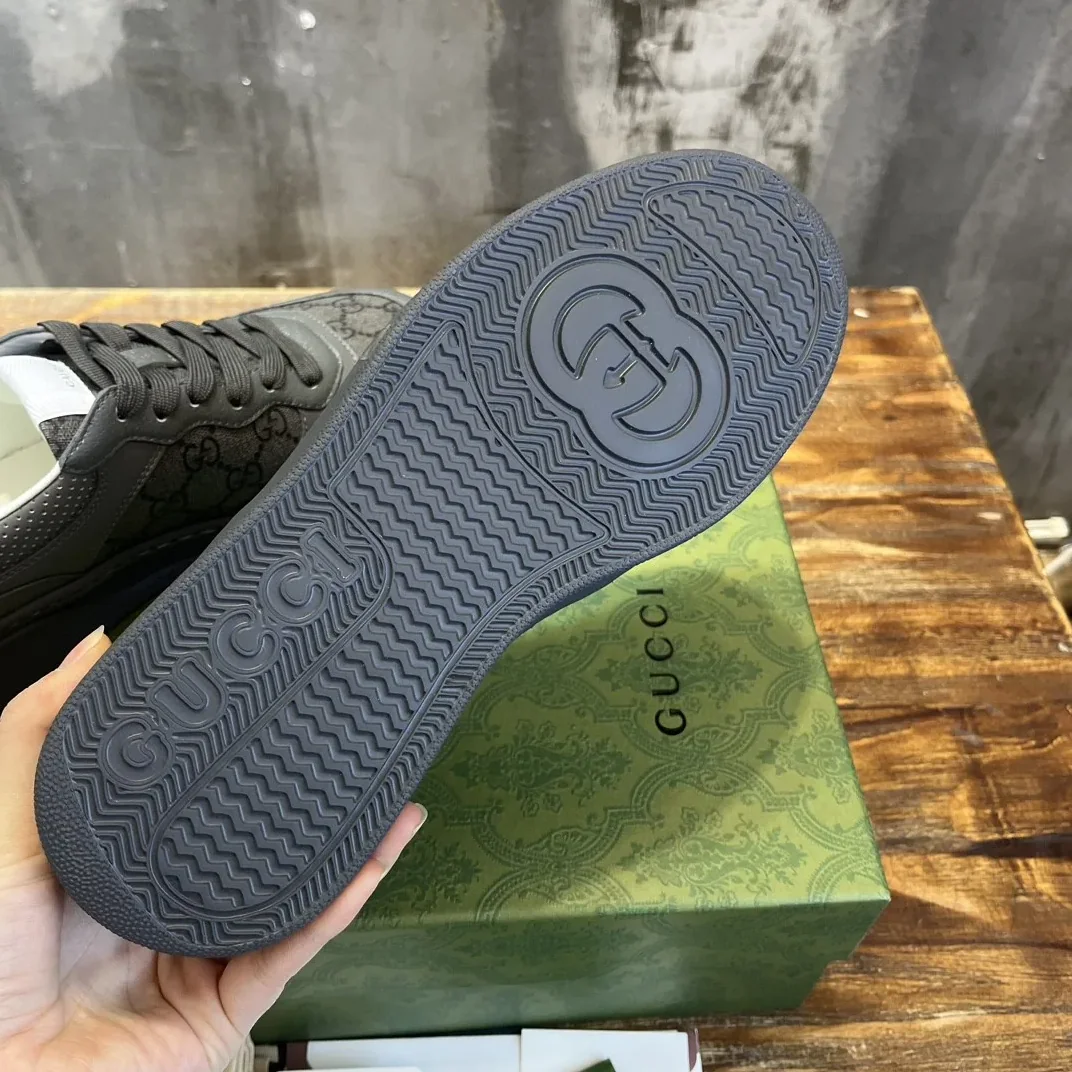 Gucci Screener GG Sneaker Dark Grey Gucci Screener GG Sneaker Dark Grey