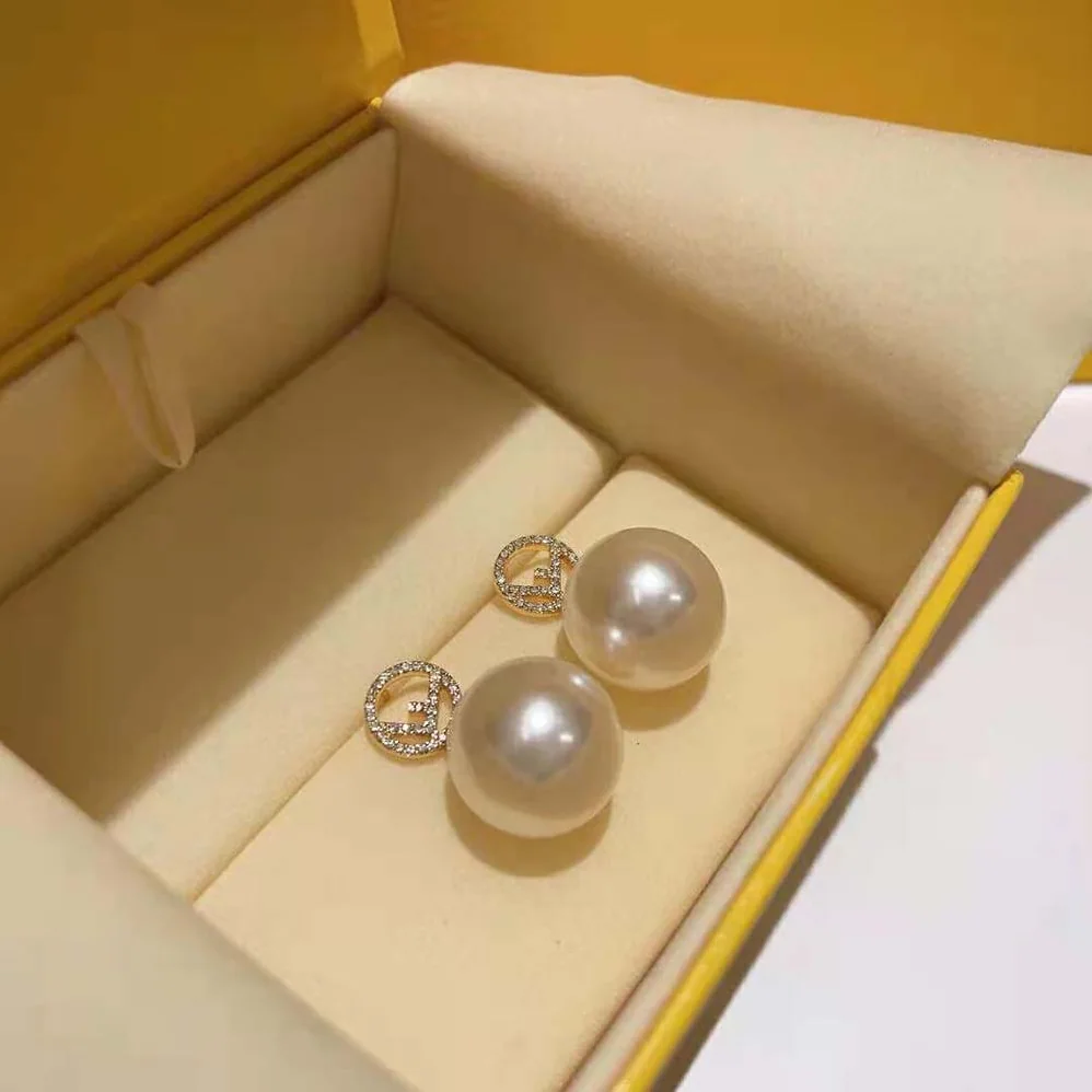 Fendi F Is Fendi Earrings Gold for Women