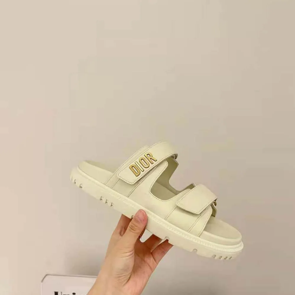 Dior DiorAct Slide White Lambskin for Women