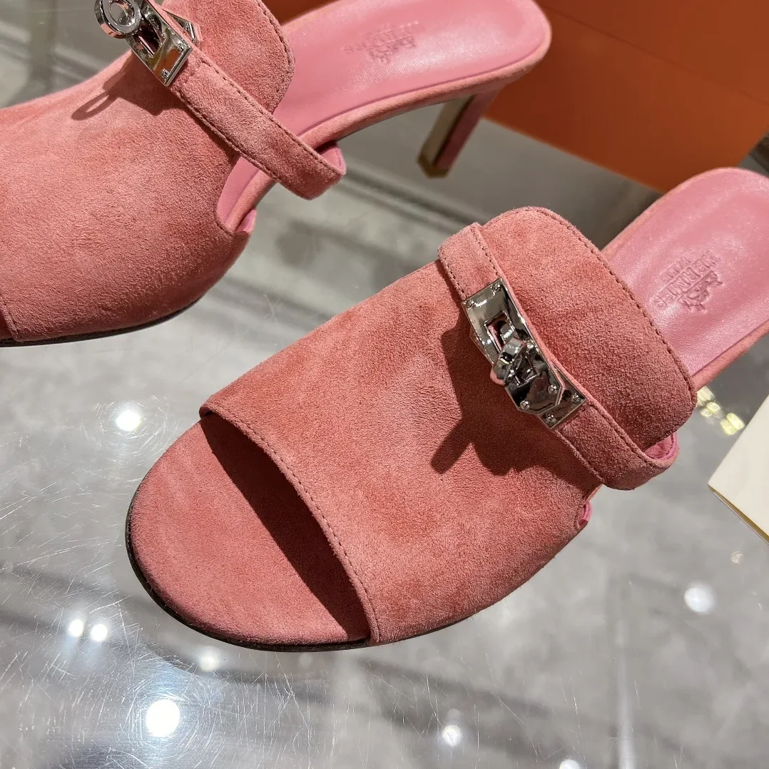 Hermes Cute Sandal Pink Hermes Cute Sandal Pink