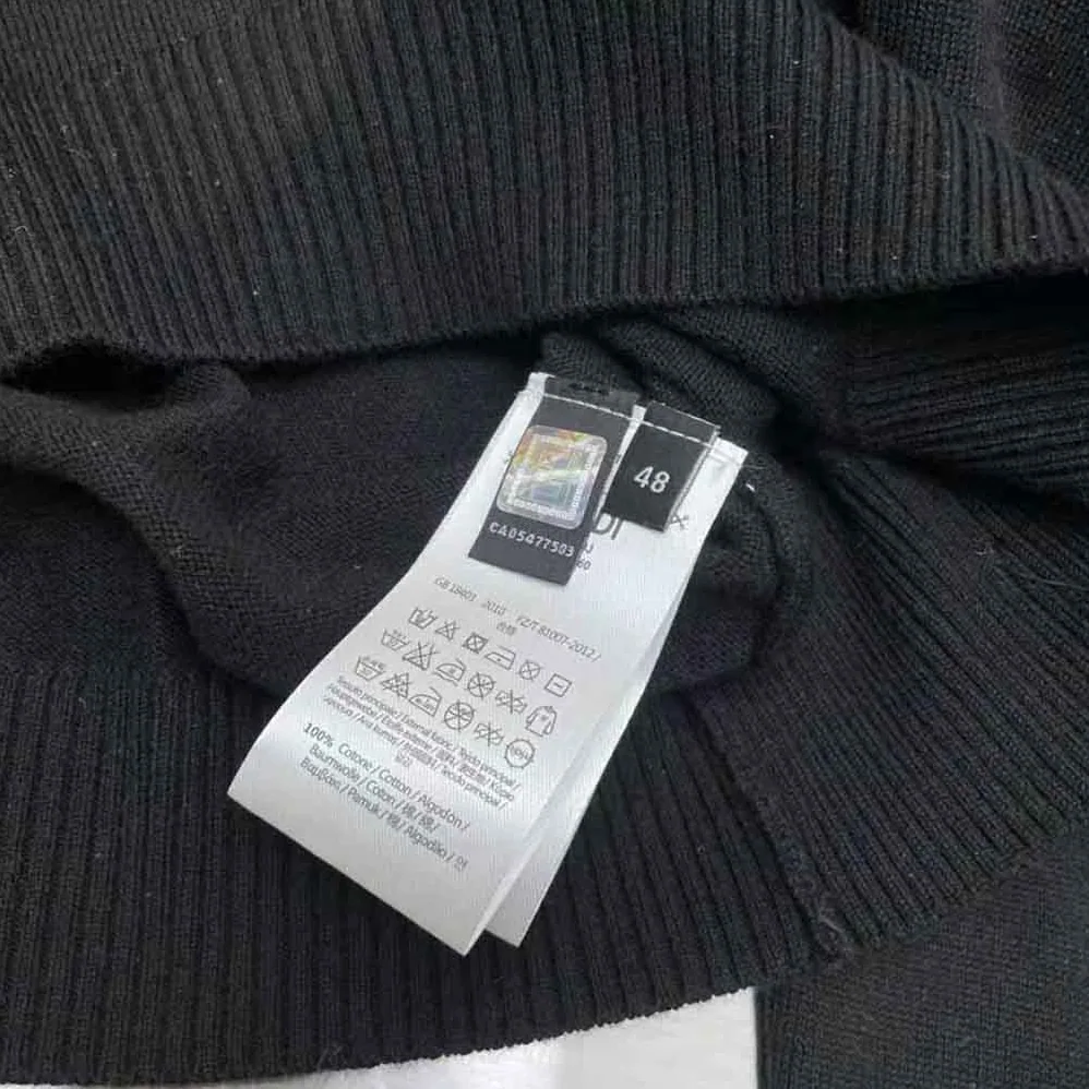 Fendi Turtleneck Black Wool Jumper for Women