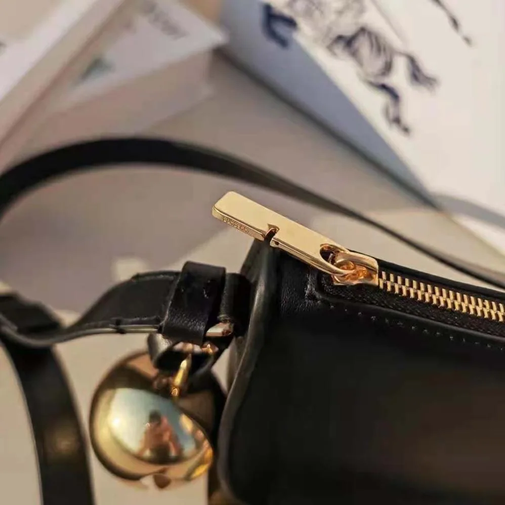 Burberry Micro Shield Sling Bag for Women in Black Burberry Micro Shield Sling Bag for Women in Black