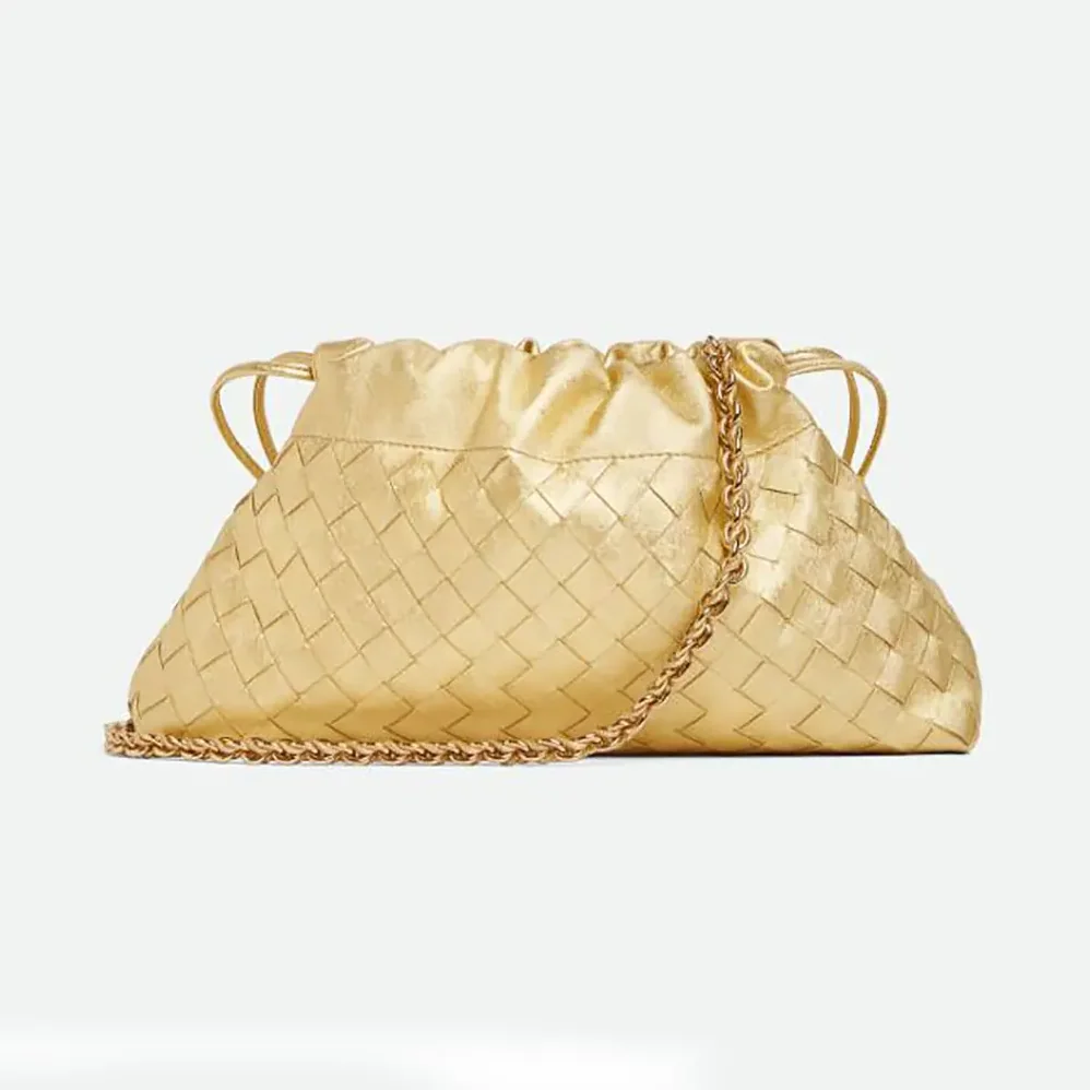 Bottega Veneta Dustbag Notte for Women in Gold