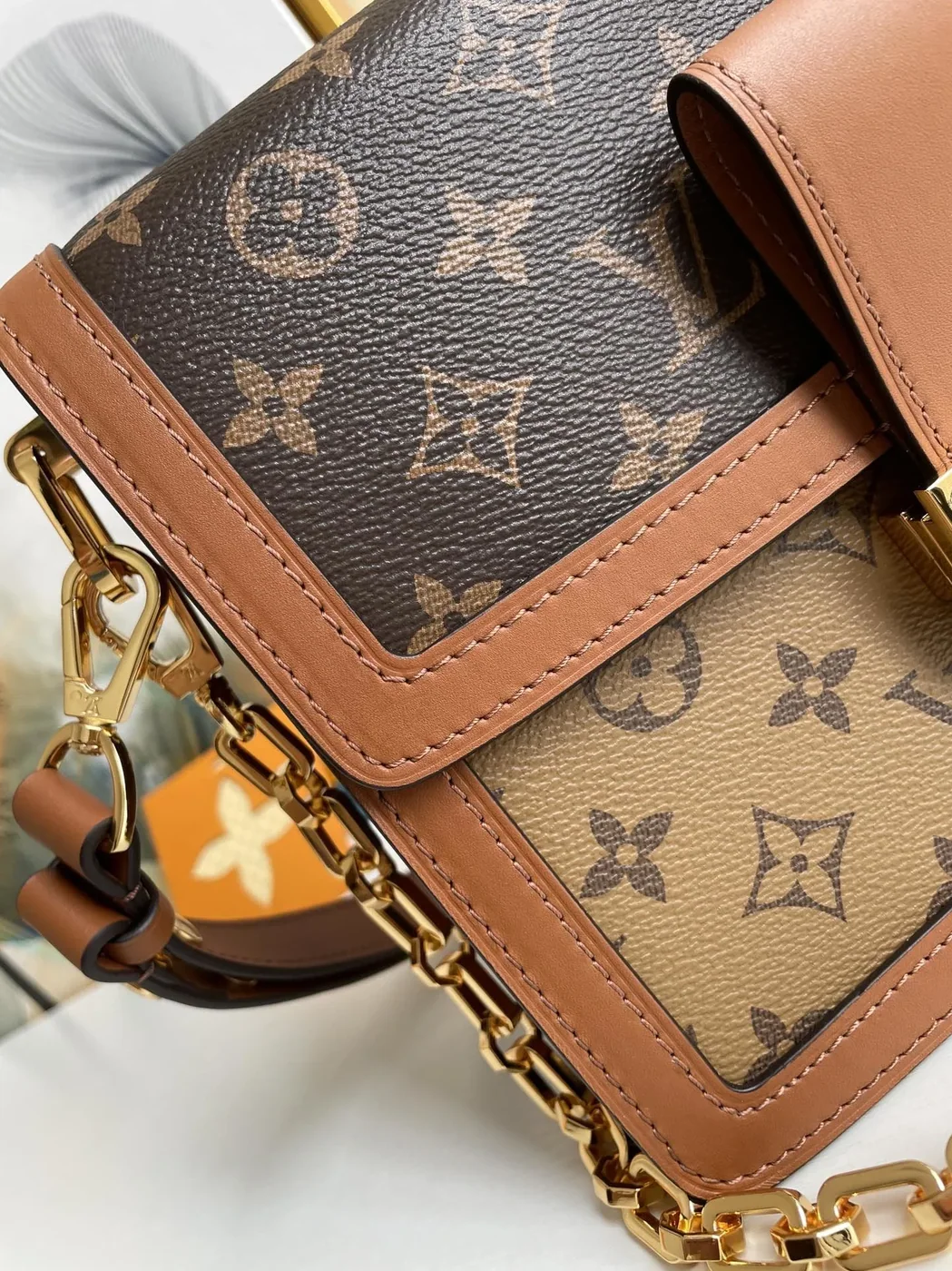 Louis Vuitton Dauphine MM Monogram And Monogram Reverse Canvas By Nicolas Ghesquière For The Cruise Collection, Handbags