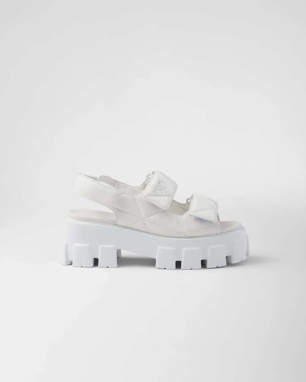 Prada Monolith Nappa Sandals White 1X439N_038_F0009_F_055