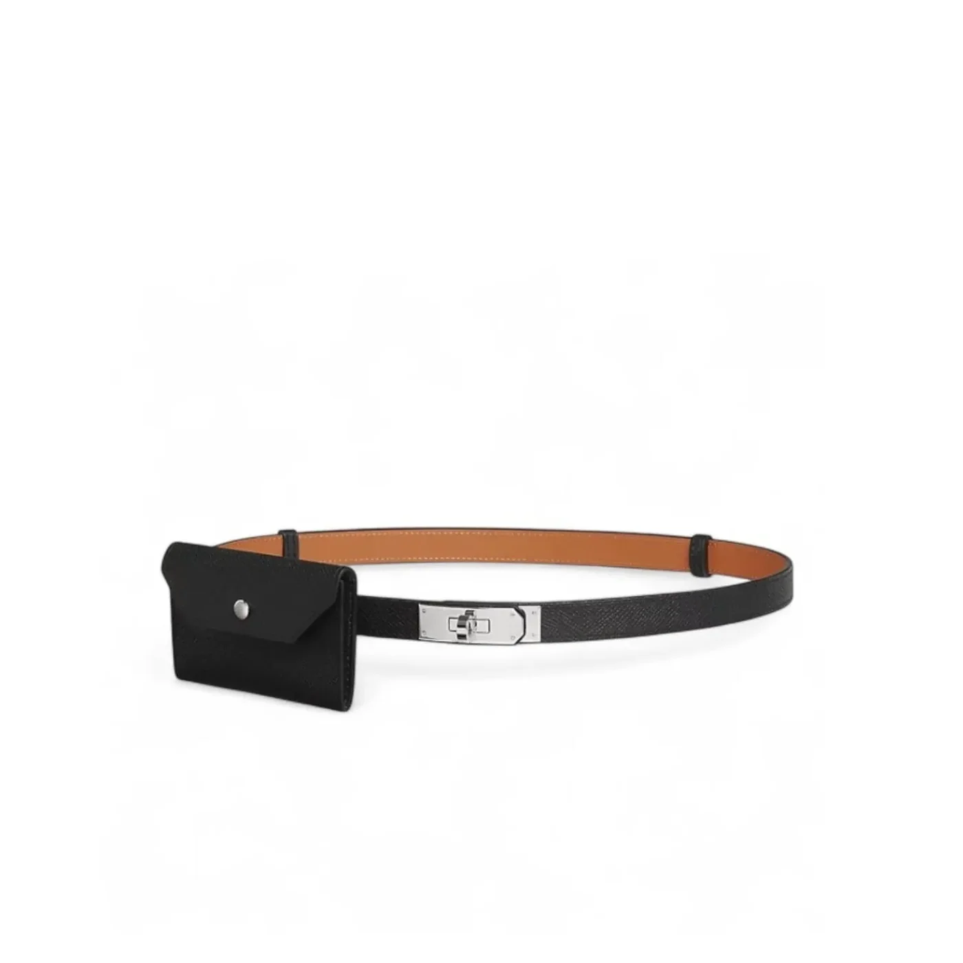 Hermes Kelly Pocket 18 Belt Noir