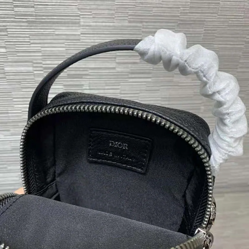 Dior Pouch Black Dior Oblique Jacquard for Men Dior Pouch Black Dior Oblique Jacquard for Men