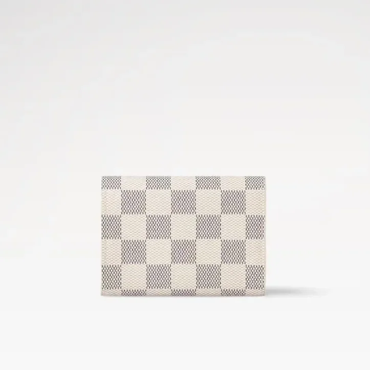 Louis Vuitton Rosalie Coin Purse Damier Azur Canvas /