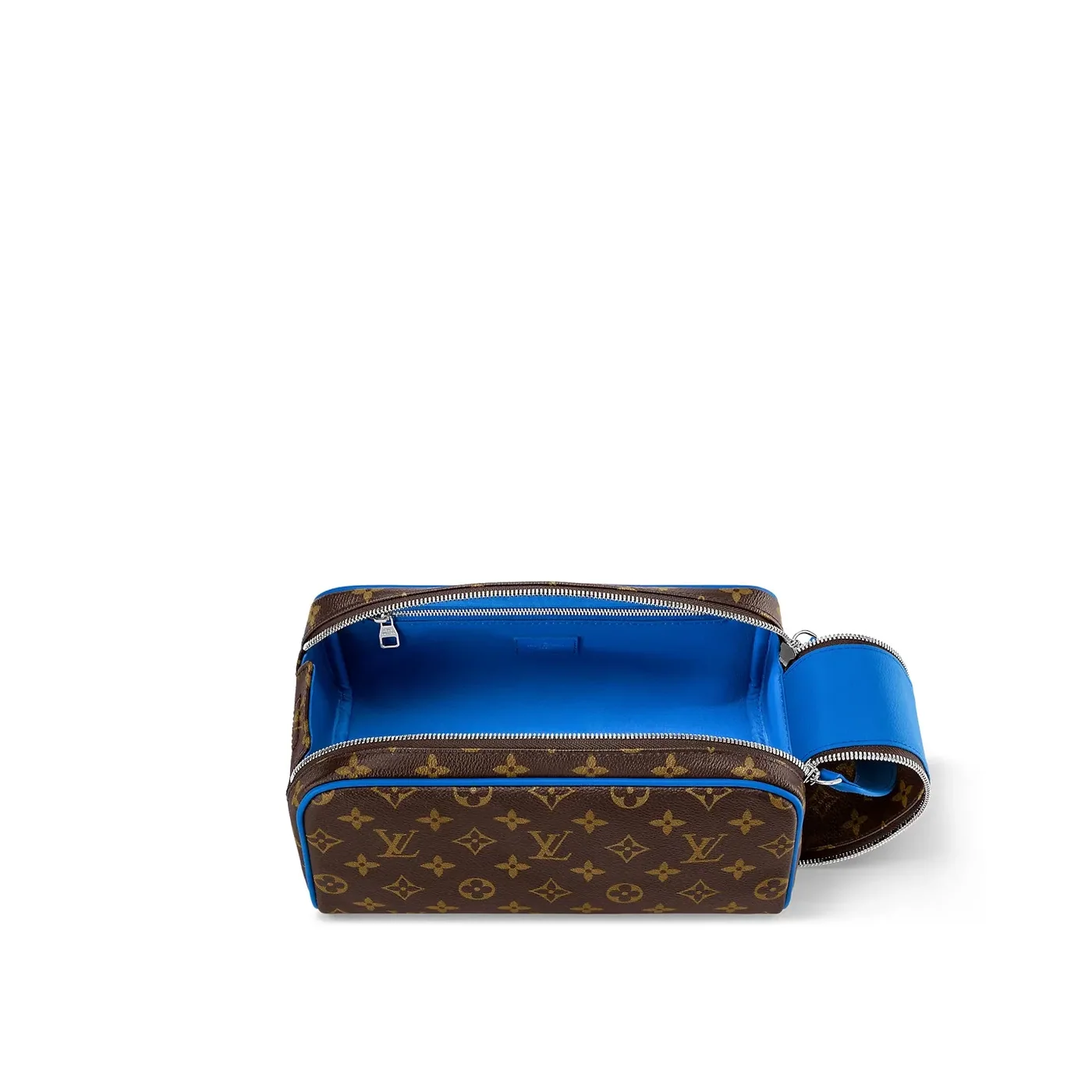 Louis Vuitton Dopp Kit Toiletry Bag Blue /