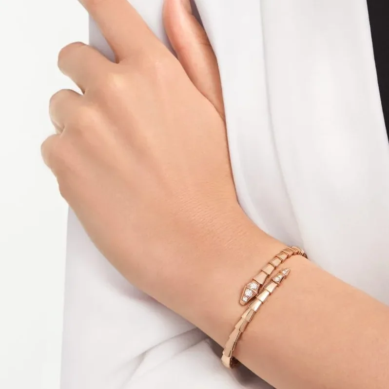 Bvlgari Serpenti Viper Bracelet Rose Gold Bvlgari Serpenti Viper Bracelet Rose Gold