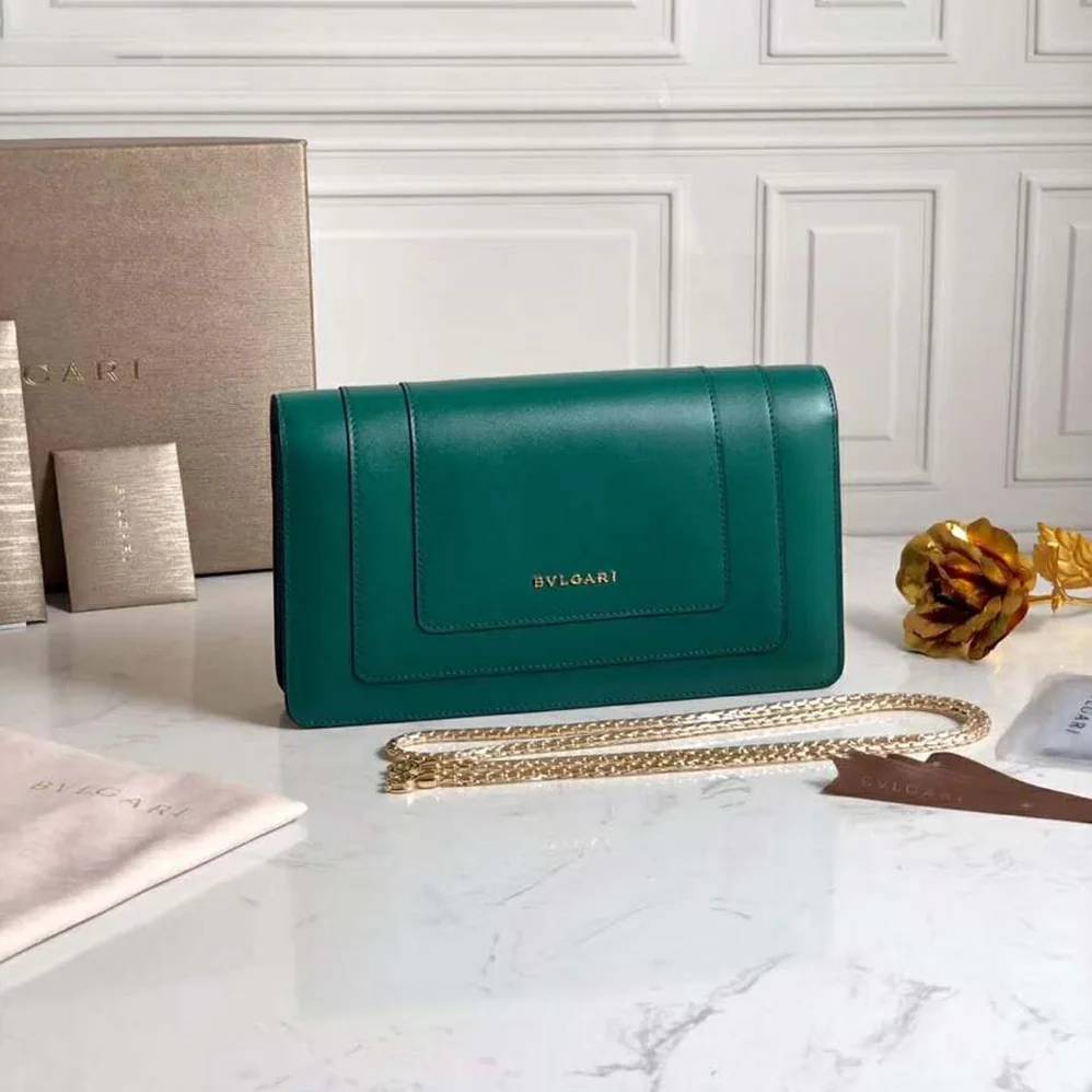 Bvlgari Serpenti Forever Mini Bag for Women in Green Bvlgari Serpenti Forever Mini Bag for Women in Green